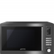 SMEG Microondas libre instalación  MOE25B, Integrable, Con Grill, Inoxidable